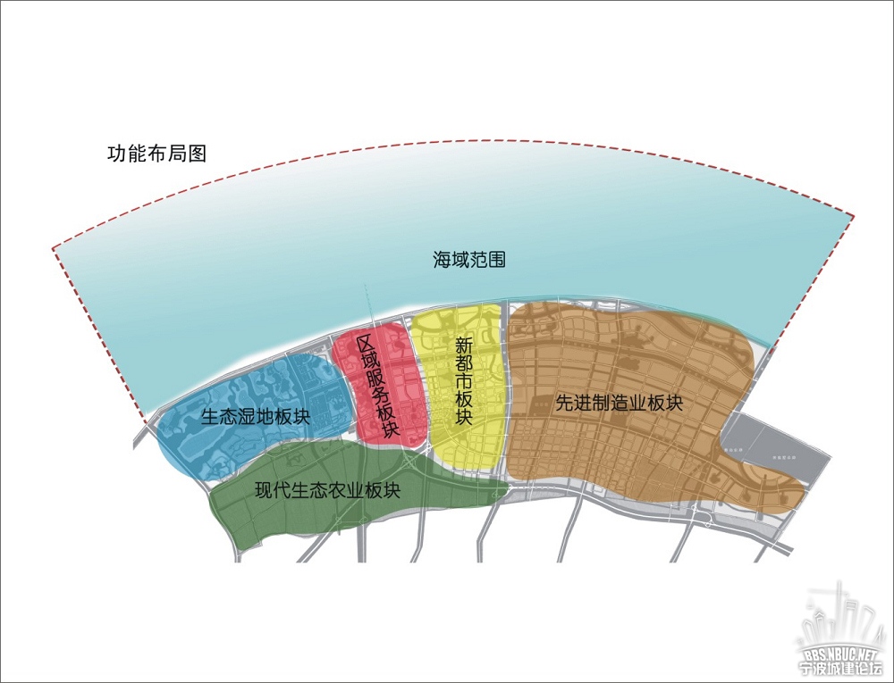 杭州湾新区规划图|『 关注慈溪 』