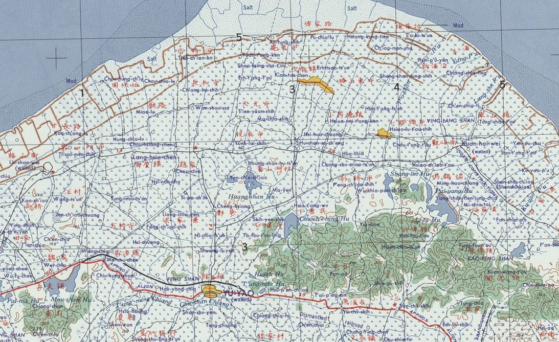 上世纪解放前米国人画的地图,找不到慈溪市啊图片