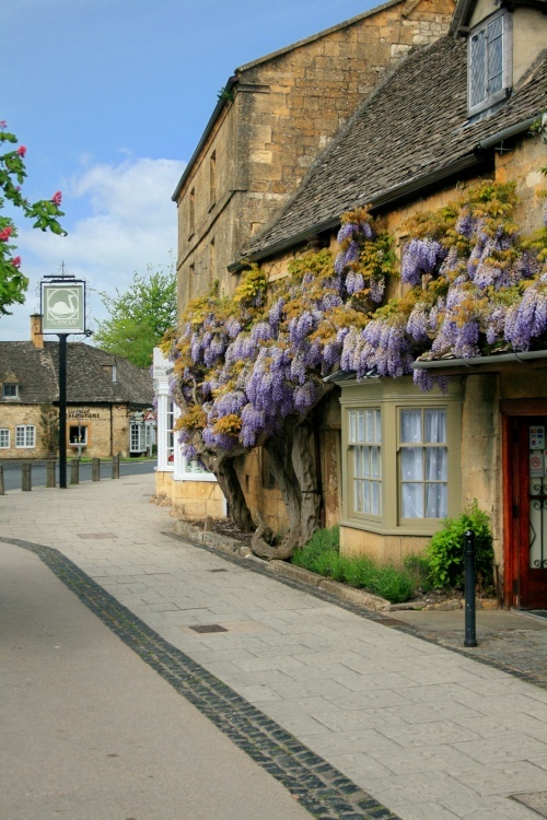 英国最美乡村地区cotswold的漂亮小镇