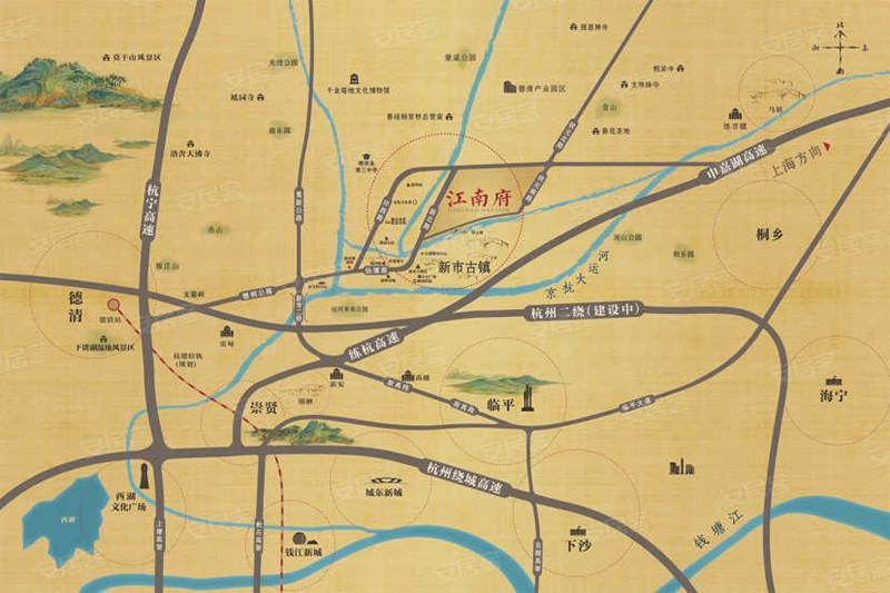 湖州德清新市【江南府】——售楼直销【官方网站】
