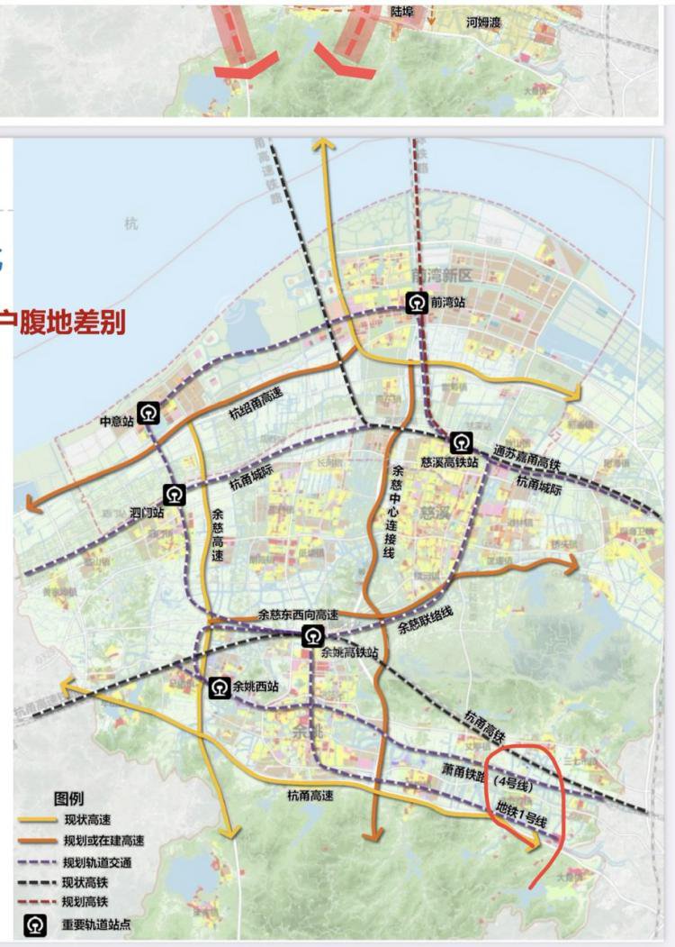 余姚规划宁波地铁1号线和4号线延伸余姚明年要撤市设区了